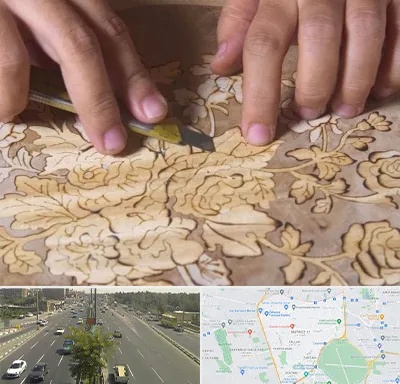 کلاس معرق در منطقه 17 تهران 