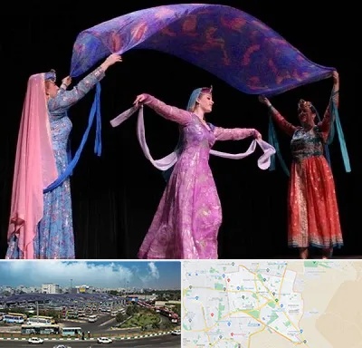 کلاس رقص ایرانی در منطقه 15 تهران 