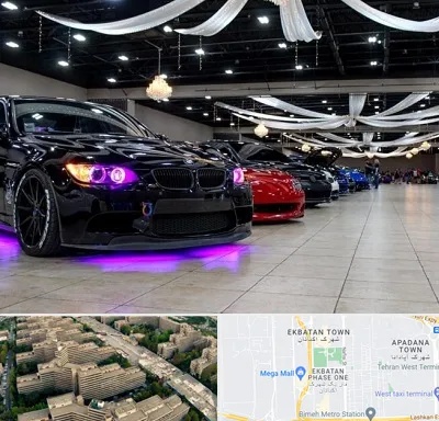 نمایشگاه ماشین خارجی در اکباتان 