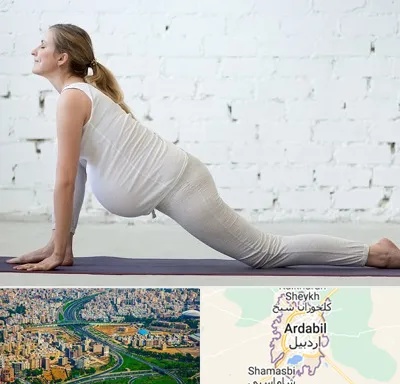 کلاس پیلاتس بارداری در اردبیل