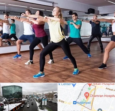 کلاس زومبا در اقدسیه 