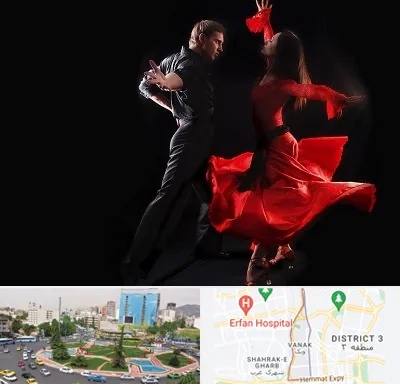 کلاس رقص سالسا در ونک 
