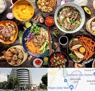 آموزشگاه غذا های بین المللی در قلهک 