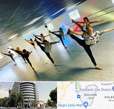کلاس رقص گروهی در قلهک 