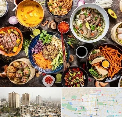 آموزشگاه غذا های بین المللی در منطقه 5 تهران 