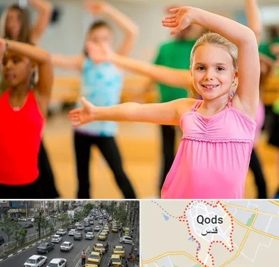کلاس رقص زومبا در شهر قدس