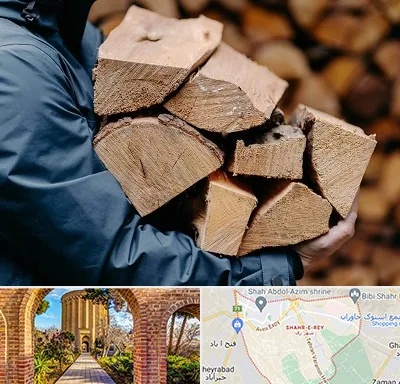 متریال چوبی در شهر ری