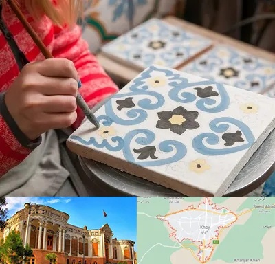 کلاس آموزش نقاشی روی سرامیک در خوی