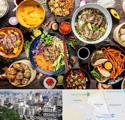 آموزشگاه غذا های بین المللی در ولنجک 