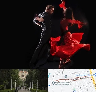 کلاس رقص سالسا در بلوار معلم رشت 