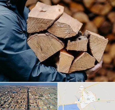 متریال چوبی در بندر ماهشهر