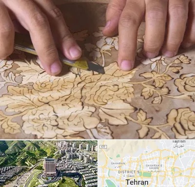 کلاس معرق در شمال تهران 