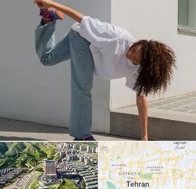 کلاس رقص شافل در شمال تهران 