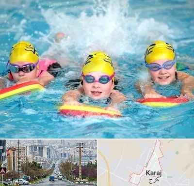 آموزش شنا کودکان در گوهردشت کرج 