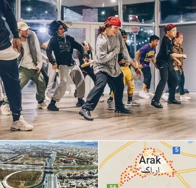 کلاس رقص هیپ هاپ در اراک