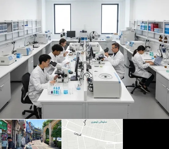 تجهیزات آزمایشگاهی دانشگاه و مدارس در خیابان قزوین