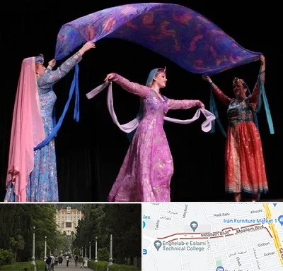 کلاس رقص ایرانی در بلوار معلم رشت 