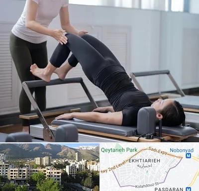 مربی پیلاتس در اختیاریه 