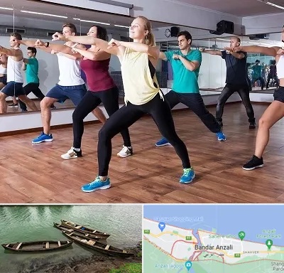 کلاس زومبا در بندر انزلی
