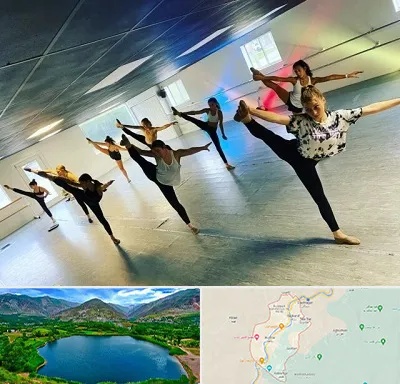 کلاس رقص گروهی در رودبار