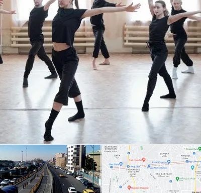 کلاس رقص حرفه ای در پیروزی 