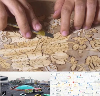 کلاس معرق در میدان انقلاب 
